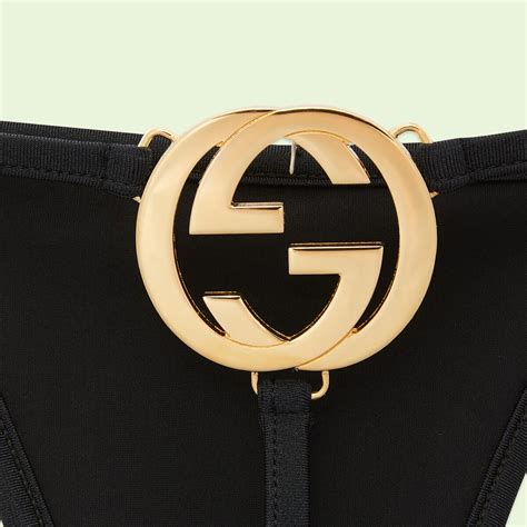 gucci interlocking g jersey bikini